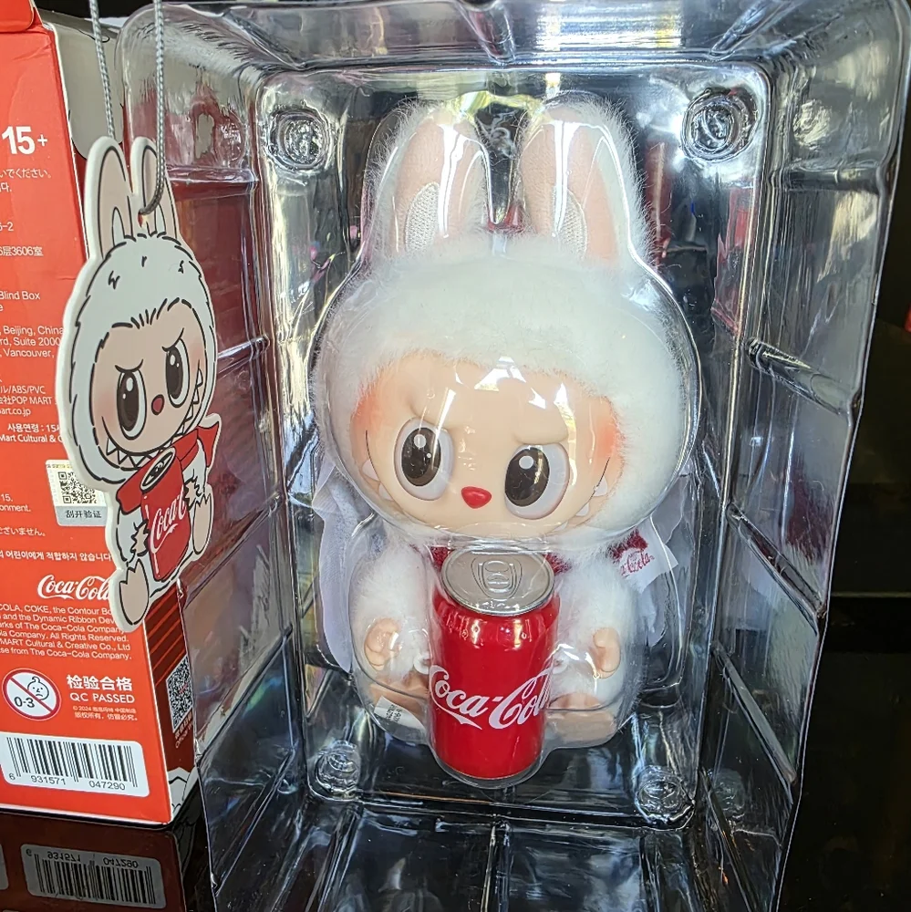 Authentic Coca-Cola The Monsters Vinyl Labubu Figure - Picture 3 of 7